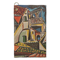 Mediterranean Landscape by Pablo Picasso Microfiber Golf Towel - Small