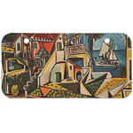 Mediterranean Landscape by Pablo Picasso Mini/Bicycle License Plate (2 Holes)