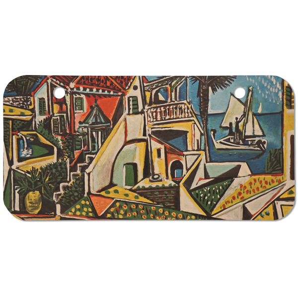 Custom Mediterranean Landscape by Pablo Picasso Mini/Bicycle License Plate (2 Holes)