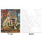 Mediterranean Landscape by Pablo Picasso Minky Blanket - 50"x60" - Single Sided - Front & Back