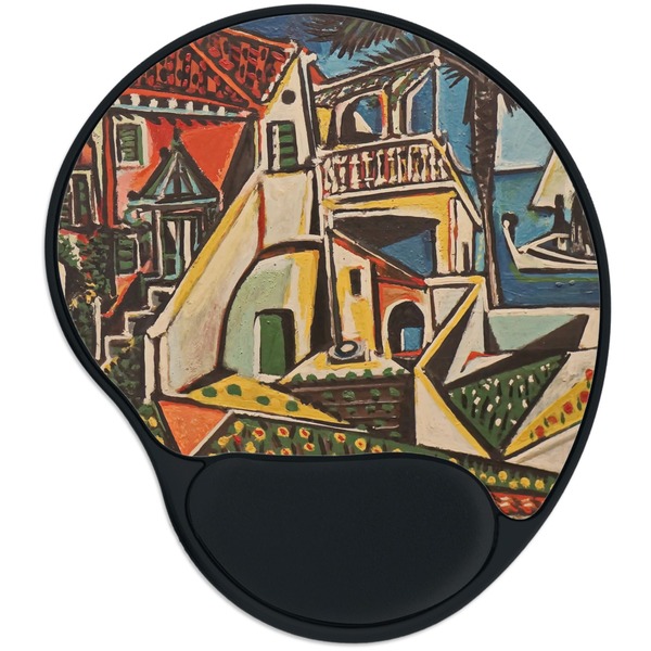 Custom Mediterranean Landscape by Pablo Picasso Mouse Pad with Wrist Support