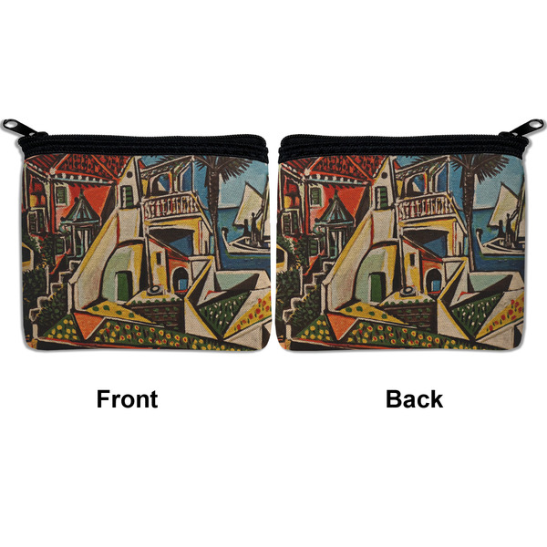 Mediterranean Landscape by Pablo Picasso Neoprene Coin Purse - Front & Back (APPROVAL)