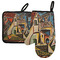 Mediterranean Landscape by Pablo Picasso Left Oven Mitt & Pot Holder Set