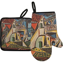 Mediterranean Landscape by Pablo Picasso Oven Mitt & Pot Holder Set