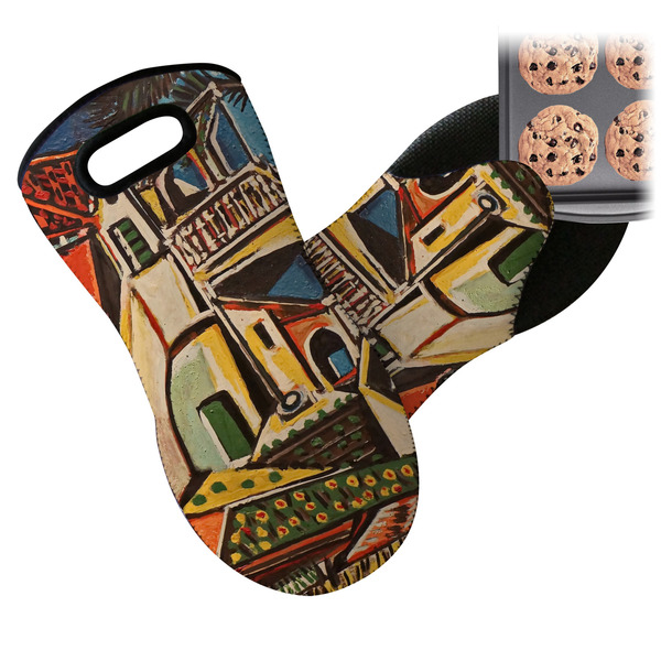 Mediterranean Landscape by Pablo Picasso Neoprene Oven Mitt