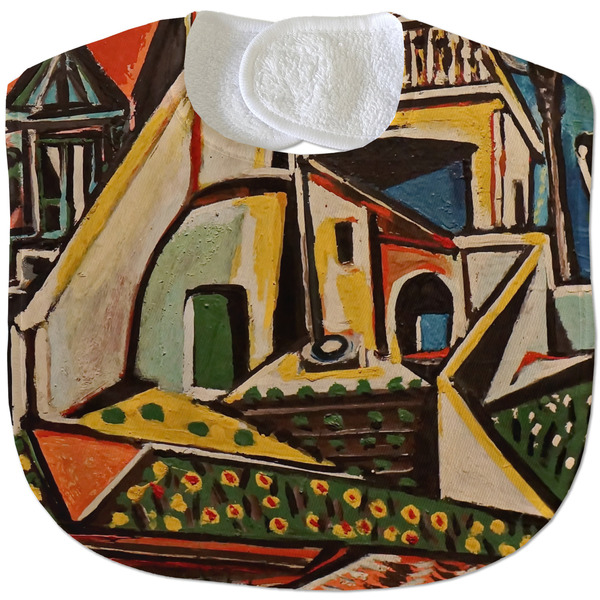 Mediterranean Landscape by Pablo Picasso New Baby Bib - Closed and Folded