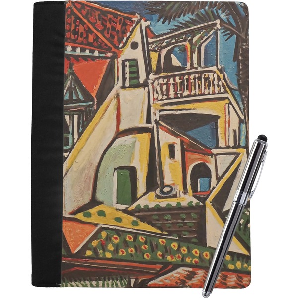 Custom Mediterranean Landscape by Pablo Picasso Notebook Padfolio - Large