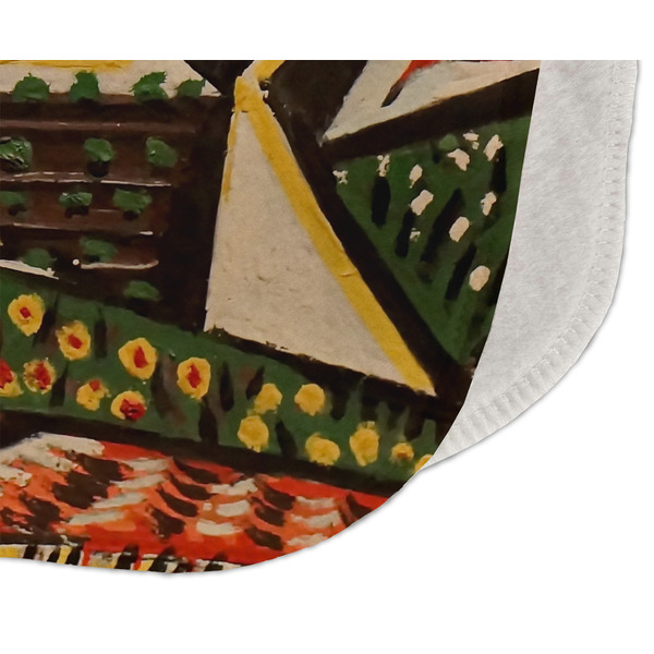 Mediterranean Landscape by Pablo Picasso Old Burp Detail