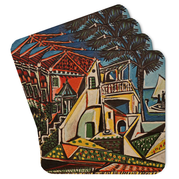 Custom Mediterranean Landscape by Pablo Picasso Paper Coasters