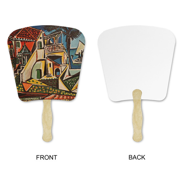 Mediterranean Landscape by Pablo Picasso Paper Fans - Approval