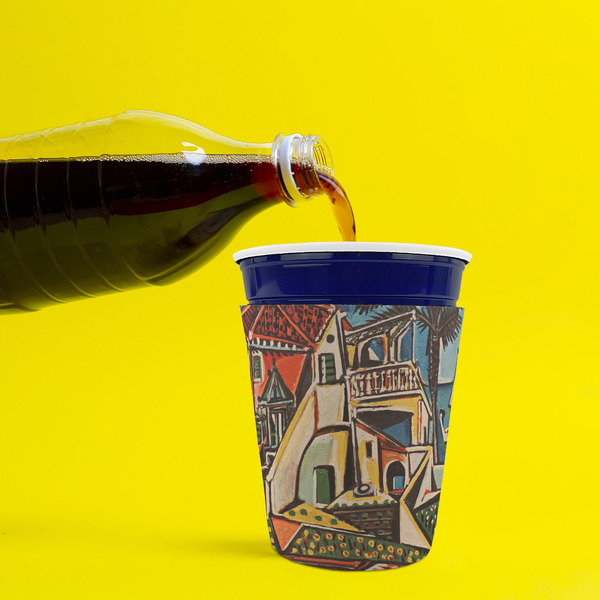 Mediterranean Landscape by Pablo Picasso Party Cup Sleeves - without bottom - Lifestyle