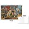 Mediterranean Landscape by Pablo Picasso Disposable Paper Placemat - Front & Back