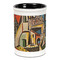 Mediterranean Landscape by Pablo Picasso Ceramic Pencil Holders - Black
