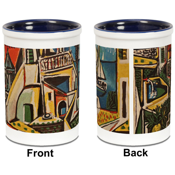 Mediterranean Landscape by Pablo Picasso Pencil Holder - Blue - approval