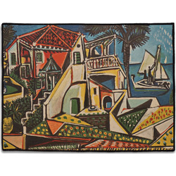 Mediterranean Landscape by Pablo Picasso Door Mat - 24"x18"