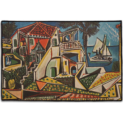 Mediterranean Landscape by Pablo Picasso Door Mat - 36"x24"
