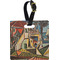 Mediterranean Landscape by Pablo Picasso Plastic Luggage Tag - Square