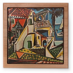Mediterranean Landscape by Pablo Picasso Pet Urn