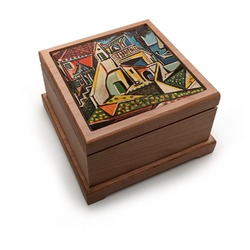 Mediterranean Landscape by Pablo Picasso Pet Urn