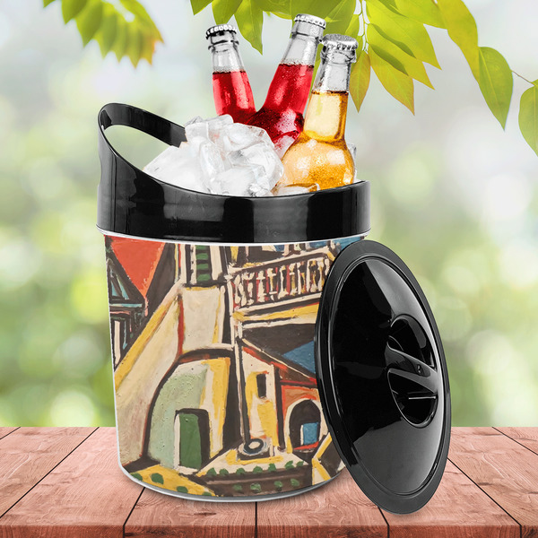 Mediterranean Landscape by Pablo Picasso Plastic Ice Bucket - LIFESTYLE