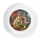 Mediterranean Landscape by Pablo Picasso Plastic Party Dinner Plates - Approval