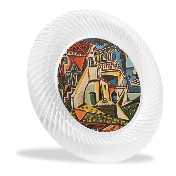 Custom Mediterranean Landscape by Pablo Picasso Plastic Party Dinner Plates - 10"