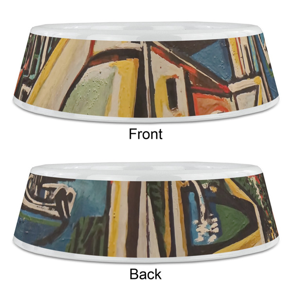 Mediterranean Landscape by Pablo Picasso Plastic Pet Bowls - Large - APPROVAL