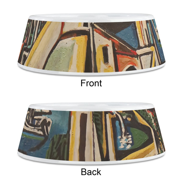 Mediterranean Landscape by Pablo Picasso Plastic Pet Bowls - Medium - APPROVAL