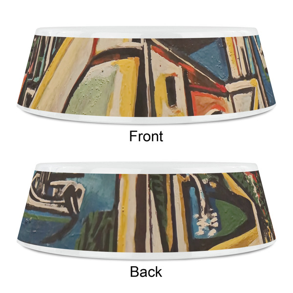 Mediterranean Landscape by Pablo Picasso Plastic Pet Bowls - Small - APPROVAL