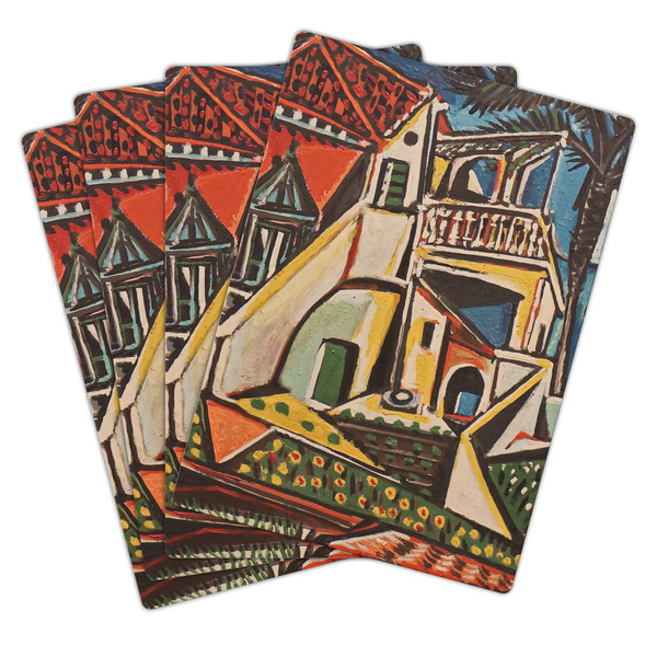 Mediterranean Landscape by Pablo Picasso Playing Cards - Hand Back View