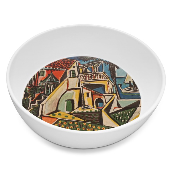 Custom Mediterranean Landscape by Pablo Picasso Melamine Bowl - 8 oz