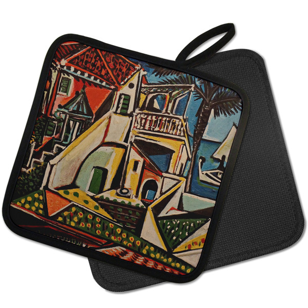 Mediterranean Landscape by Pablo Picasso Pot Holders - PARENT MAIN
