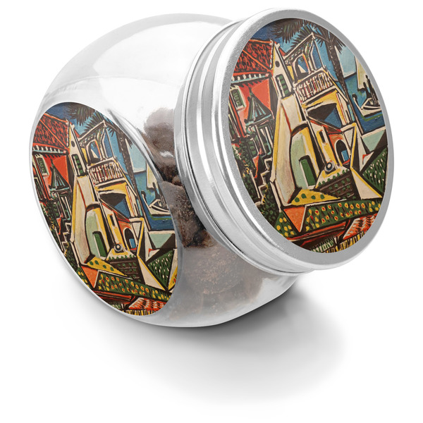 Custom Mediterranean Landscape by Pablo Picasso Puppy Treat Jar