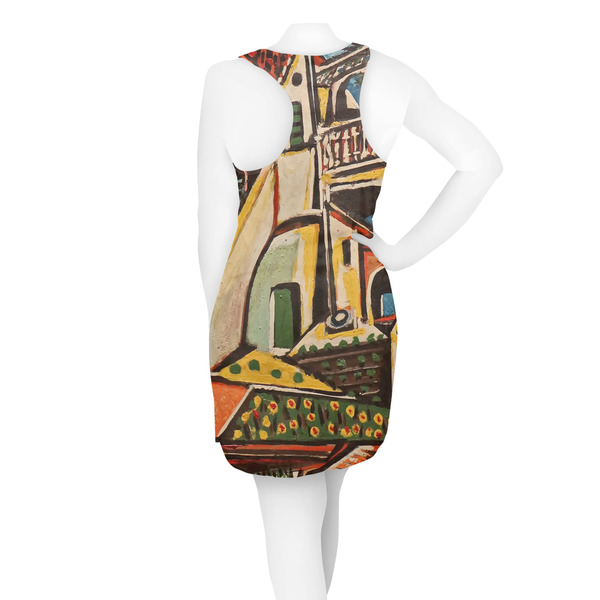 Mediterranean Landscape by Pablo Picasso Racerback Dress - On Model - Back