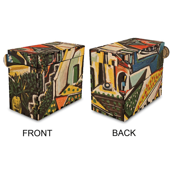 Mediterranean Landscape by Pablo Picasso Recipe Box - Full Color - Approval