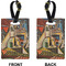 Mediterranean Landscape by Pablo Picasso Rectangle Luggage Tag (Front + Back)