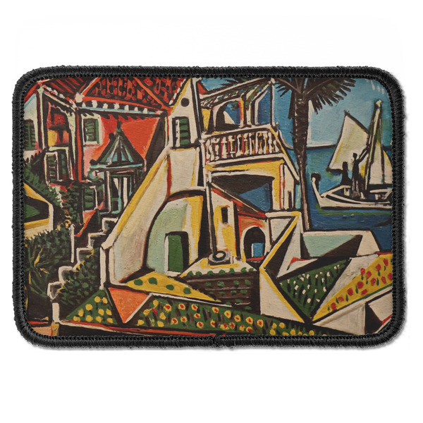 Custom Mediterranean Landscape by Pablo Picasso Iron On Rectangle Patch