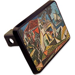 Mediterranean Landscape by Pablo Picasso Rectangular Trailer Hitch Cover - 2"