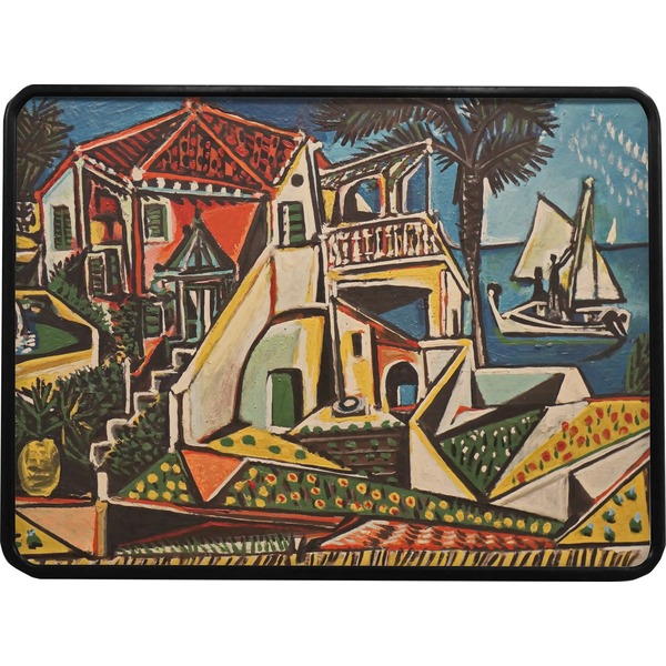 Mediterranean Landscape by Pablo Picasso Rectangular Car Hitch Cover w/ FRP Insert