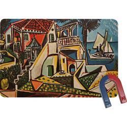 Mediterranean Landscape by Pablo Picasso Rectangular Fridge Magnet