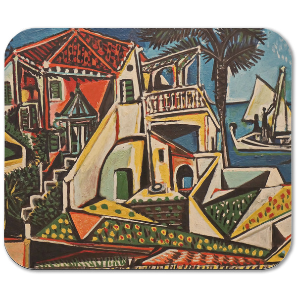 Mediterranean Landscape by Pablo Picasso Rectangular Mouse Pad - APPROVAL