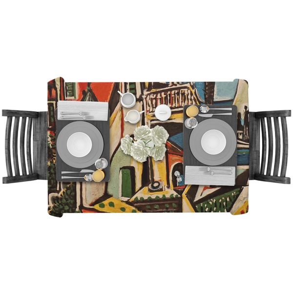 Mediterranean Landscape by Pablo Picasso Rectangular Tablecloths - LIFESTYLE