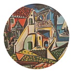Mediterranean Landscape by Pablo Picasso Round Decal