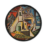 Mediterranean Landscape by Pablo Picasso Iron On Round Patch
