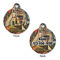 Mediterranean Landscape by Pablo Picasso Round Pet ID Tag - Large - Approval