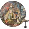 Mediterranean Landscape by Pablo Picasso Round Table Top