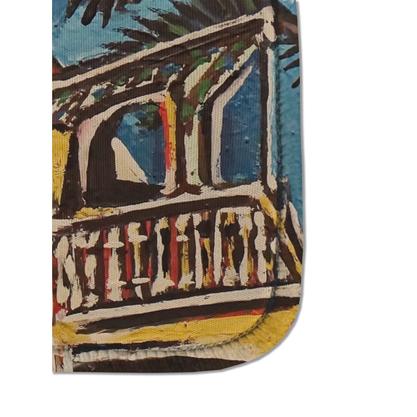 Mediterranean Landscape by Pablo Picasso Sanitizer Holder Keychain - Detail