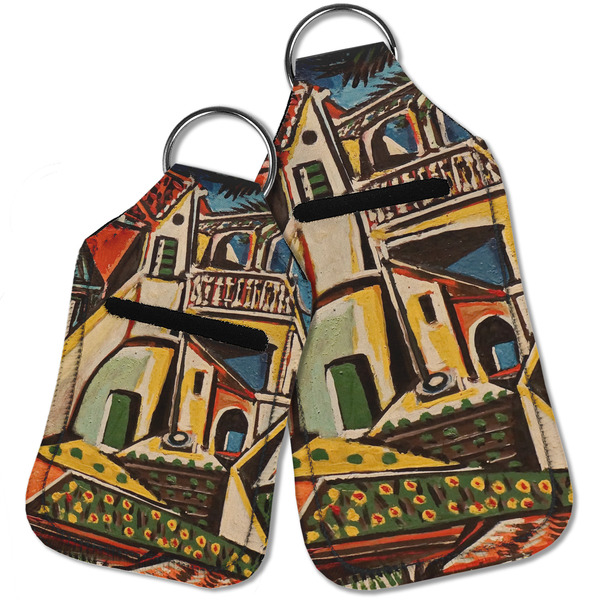 Mediterranean Landscape by Pablo Picasso Sanitizer Holder Keychain - Parent Main