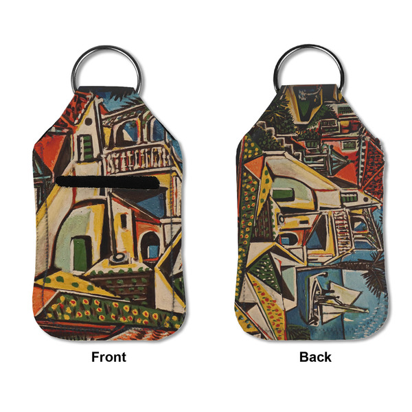 Mediterranean Landscape by Pablo Picasso Sanitizer Holder Keychain - Small APPROVAL (Flat)
