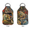 Mediterranean Landscape by Pablo Picasso Sanitizer Holder Keychain - Small APPROVAL (Flat)